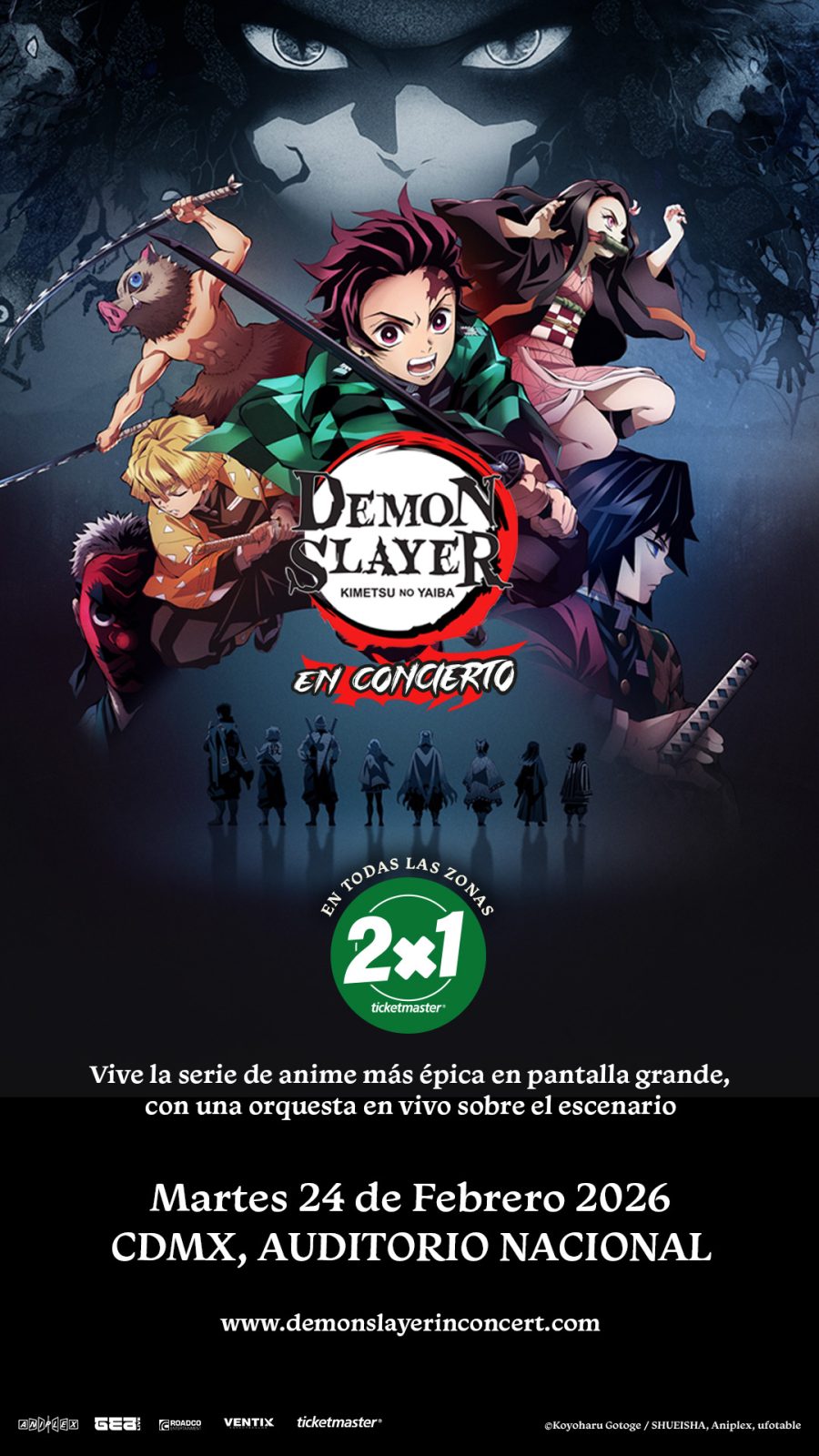 Demon Slayer y Aniplex te invitan a un Concierto Sinfónico inolvidable 3