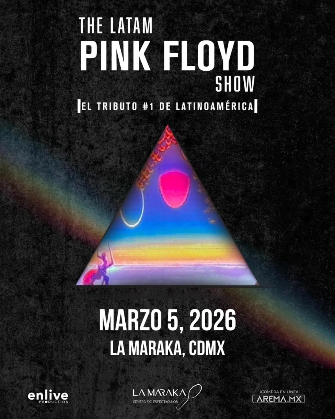 The Latam Pink Floyd Show promete una noche inolvidable en La Maraka 3 PINK FLOYD