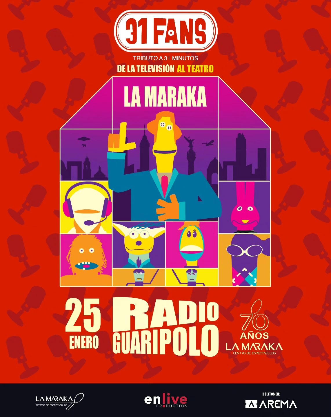 El universo de 31 Minutos regresa a CDMX con 31 Fans 1