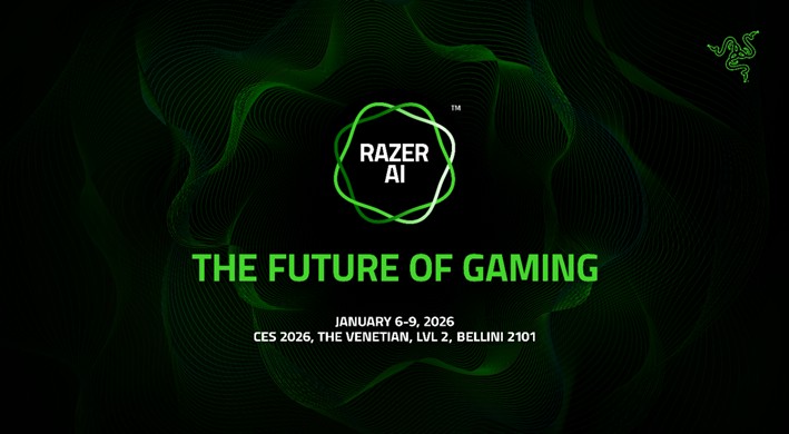 Razer nos muestra sus grandes desarrollos para este 2026 desde la CES 1