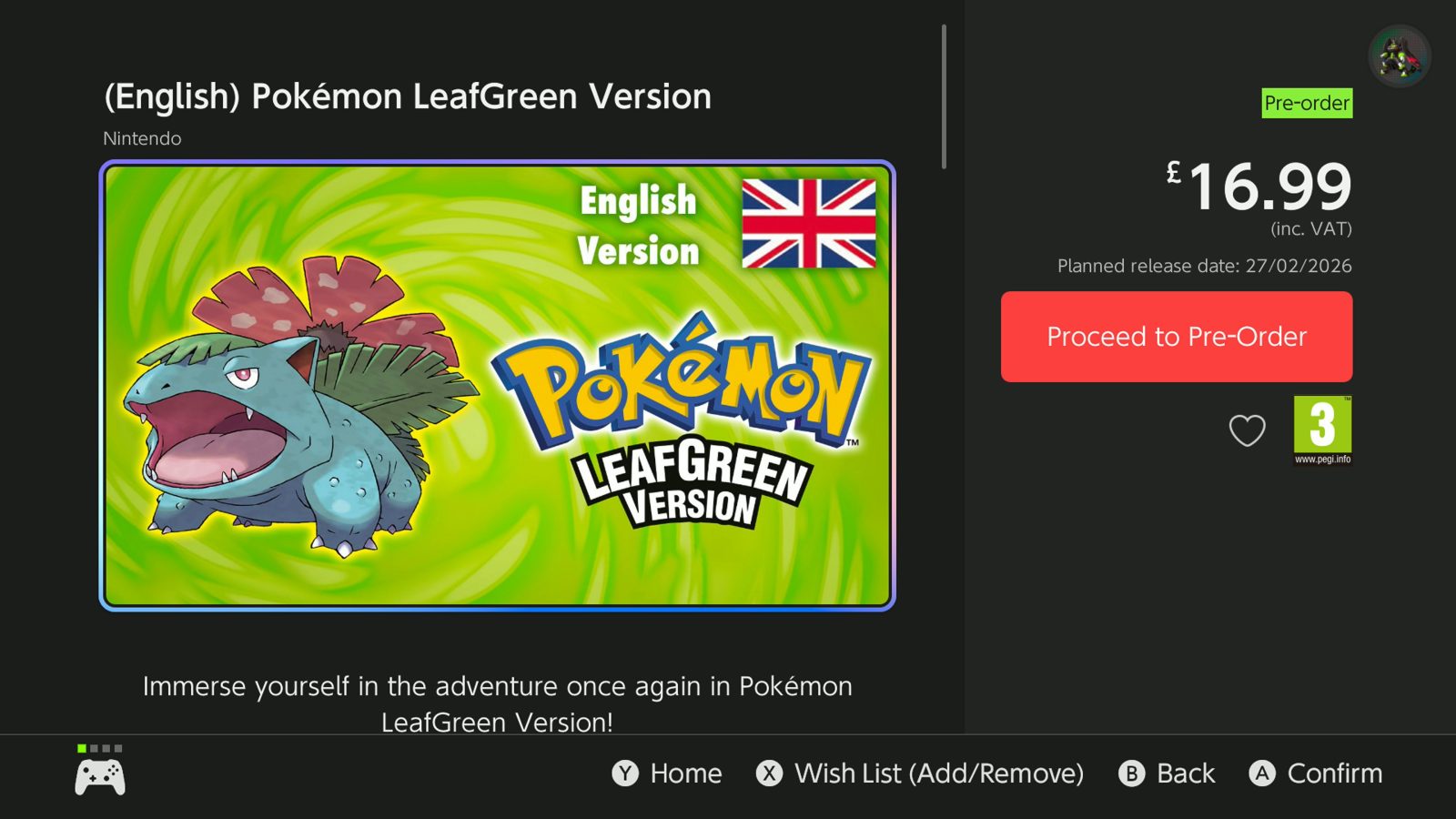 Pokémon FireRed & LeafGreen llegarán a Switch y Switch 2 1