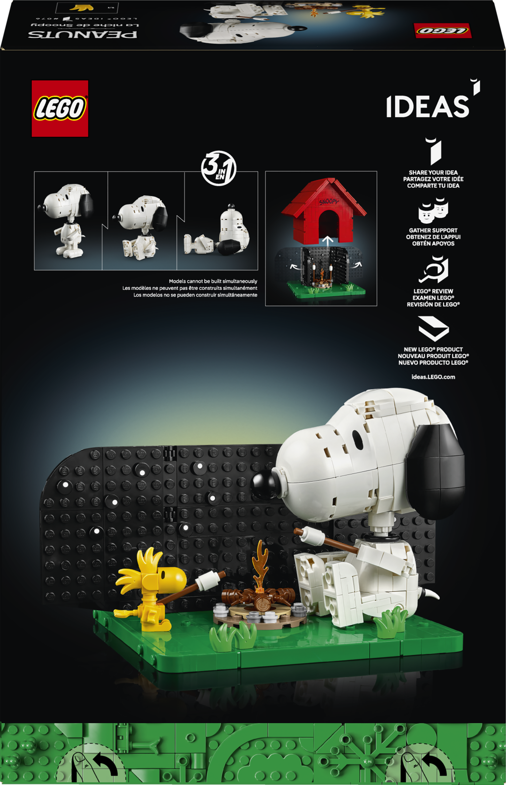 ¡Nostalgia pura! LEGO anuncia el primer set oficial de Snoopy y Emilio 4 ¡Nostalgia pura! LEGO anuncia el primer set oficial de Snoopy y Emilio 1