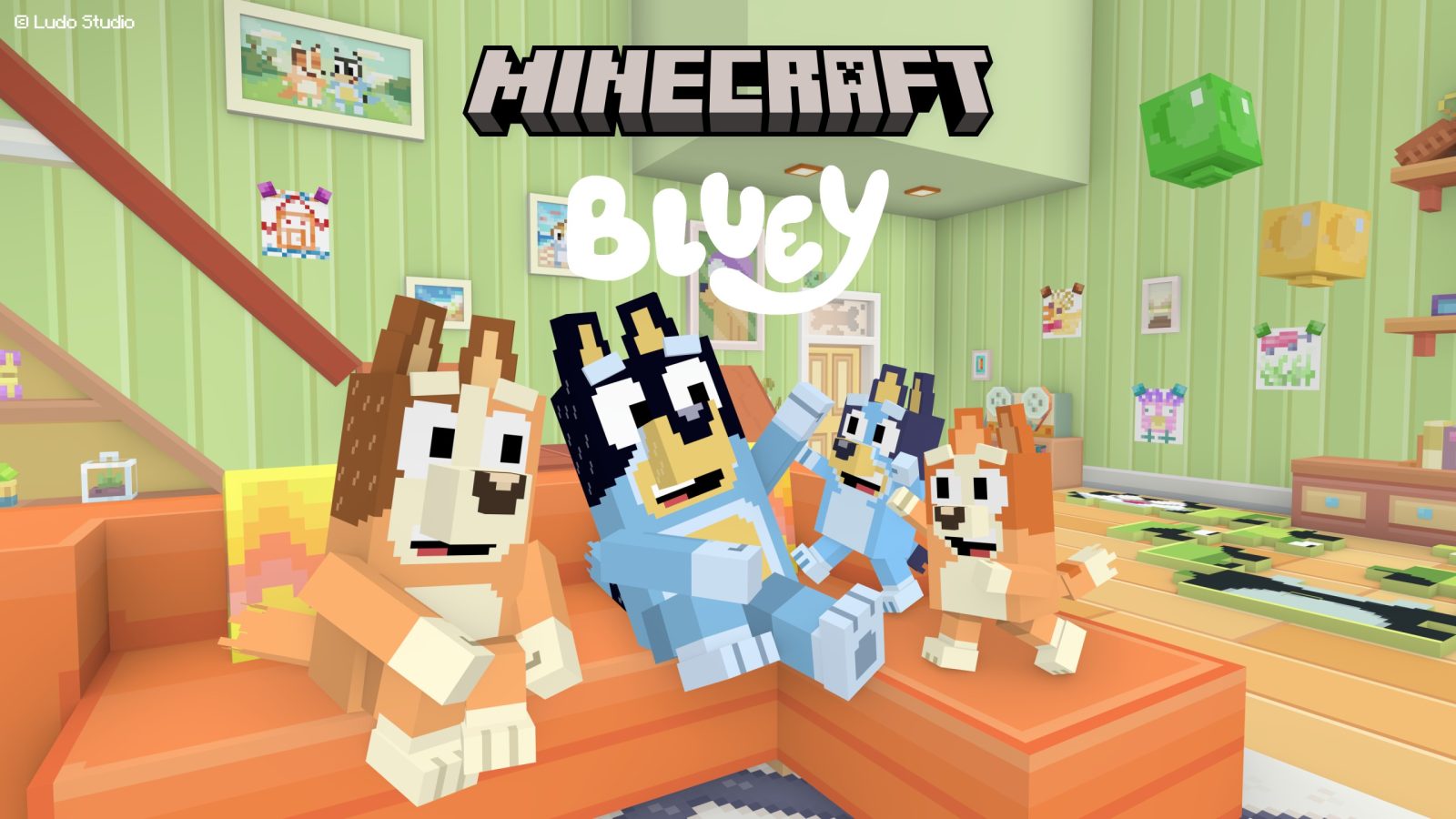 Minecraft: Bluey llega al juego en un nuevo DLC 2