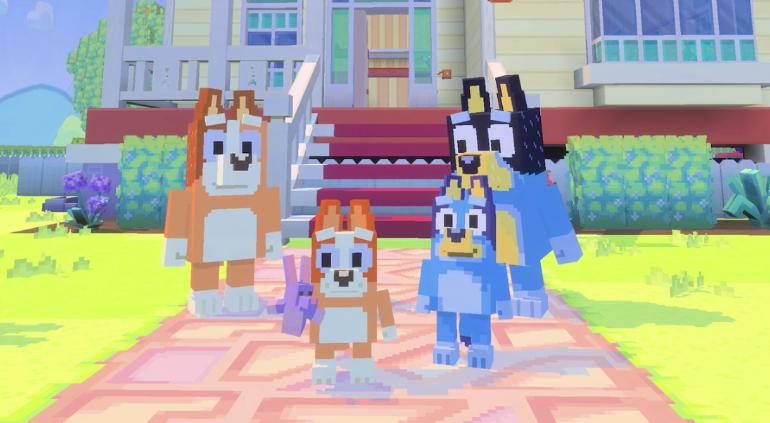 Minecraft: Bluey llega al juego en un nuevo DLC