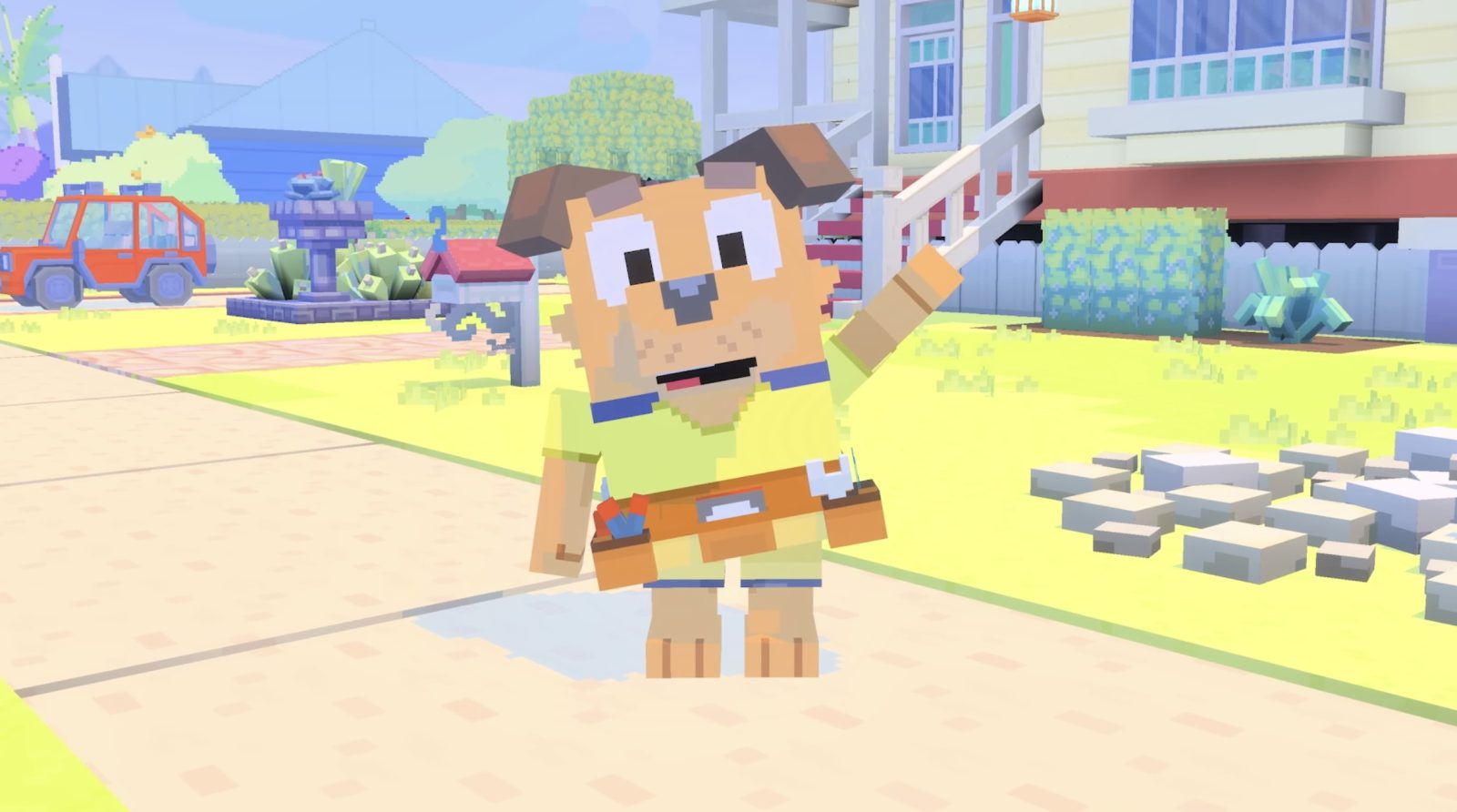 Explora la casa de Bluey en Minecraft en el nuevo DLC para Nintendo Switch 7 Bluey