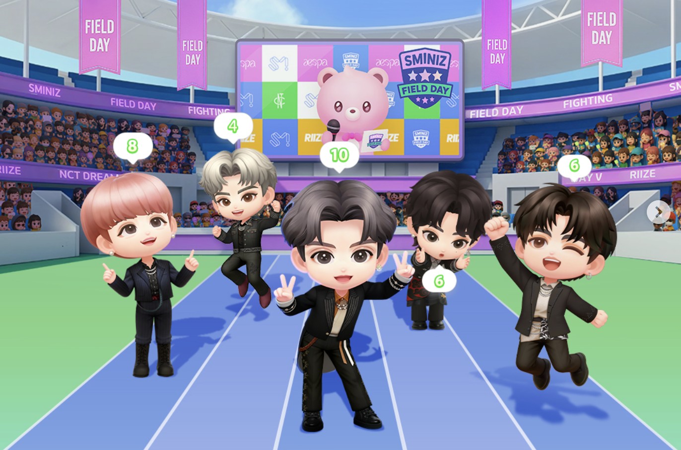 ¡Idols en miniatura! NCT, aespa y RIIZE protagonizan SMiniz