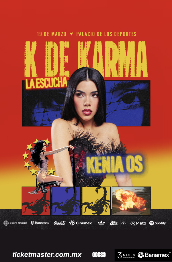 Kenia OS anuncia la gira "K de Karma" para 2026 1