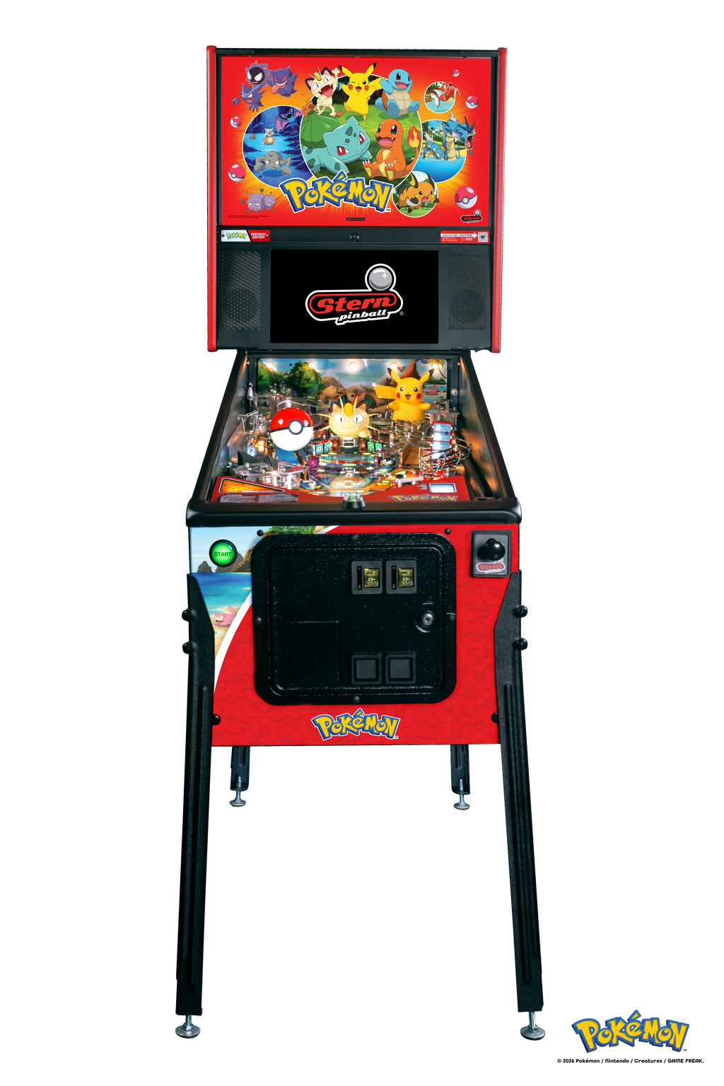 Pokémon x Stern: ¡Dale un vistazo a las 3 maquinas de pinball temáticas! 2