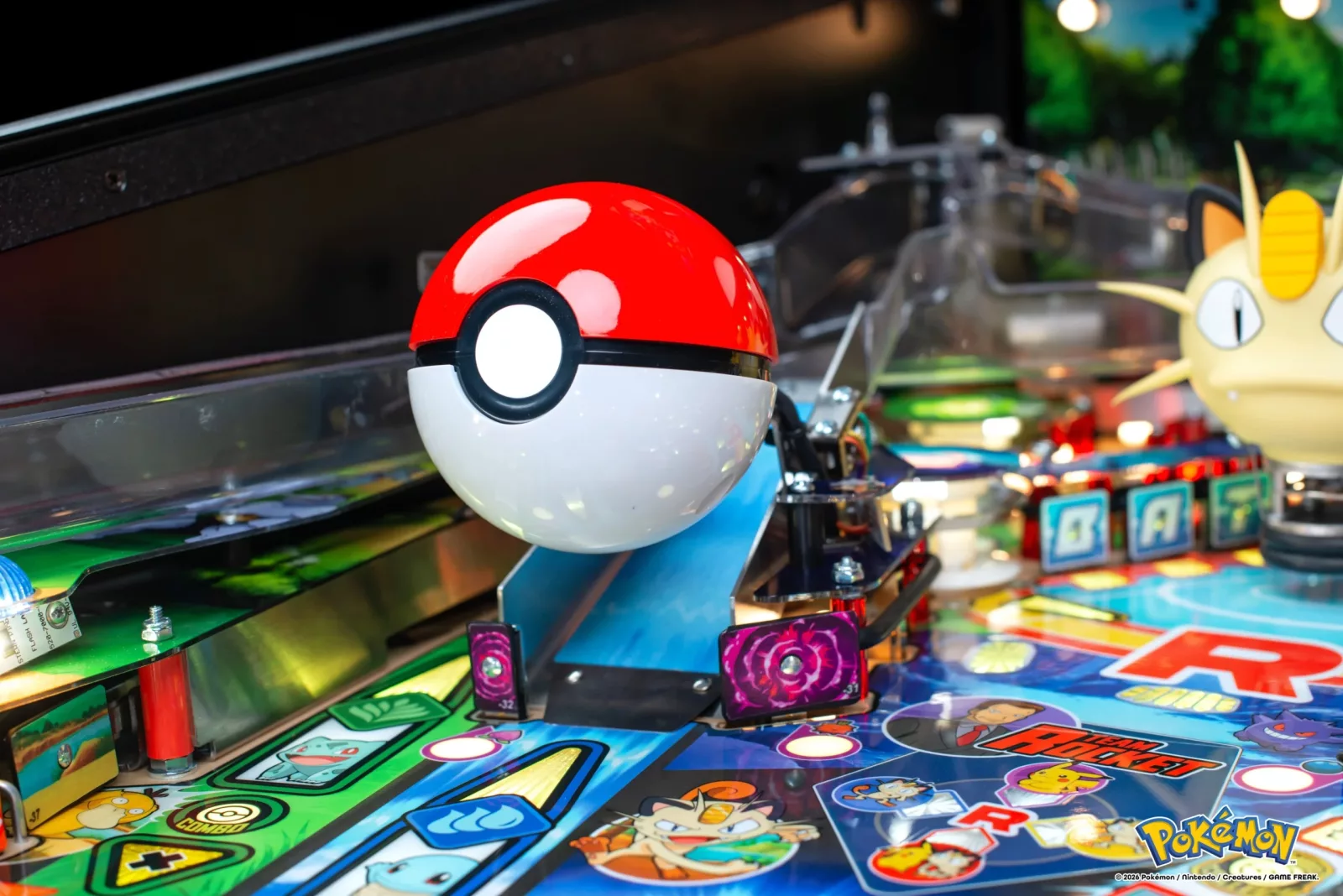 Pokémon x Stern: ¡Dale un vistazo a las 3 maquinas de pinball temáticas!