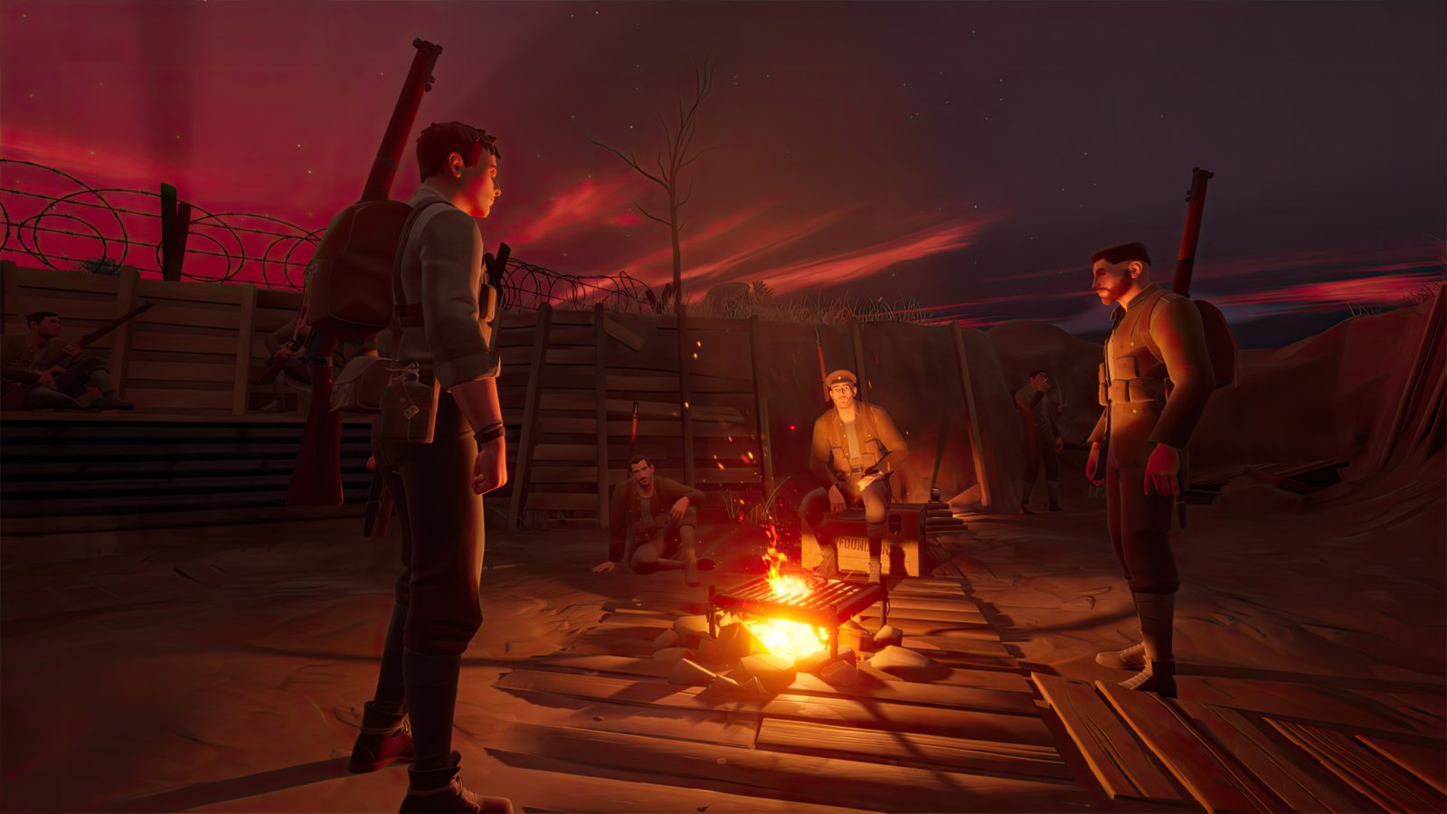 The Caribou Trail, el juego que te adentra en la Primera Guerra Mundial