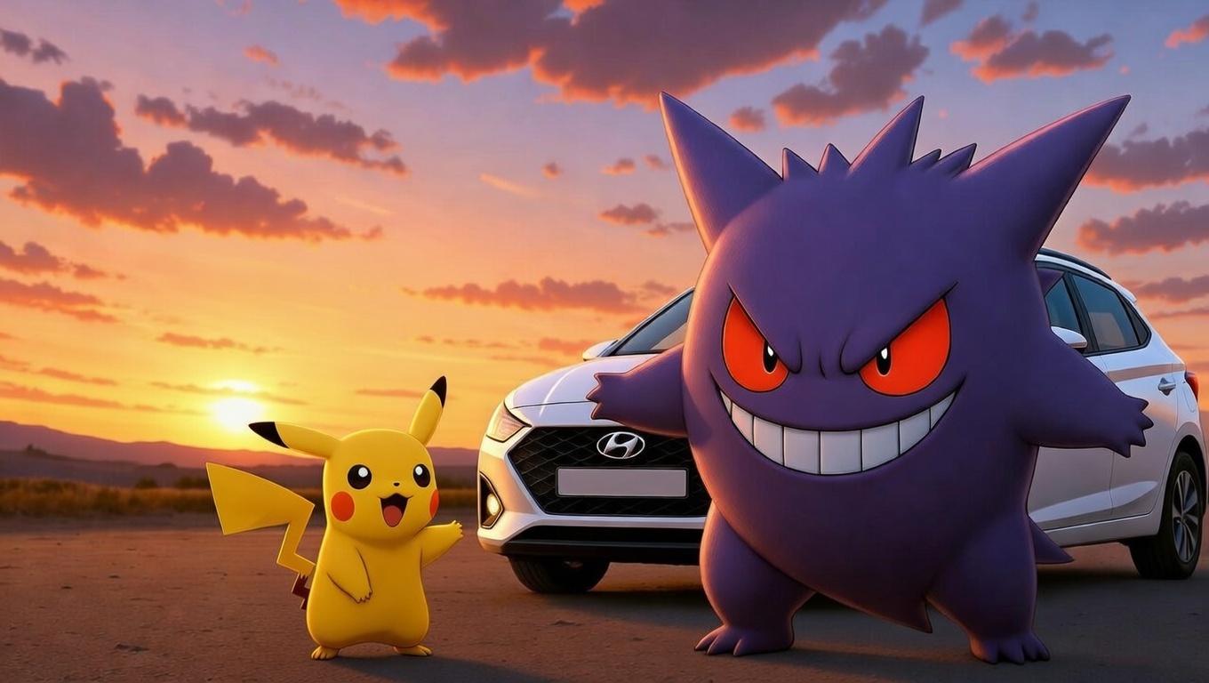 Pokémon y Hyundai anuncian colaboración