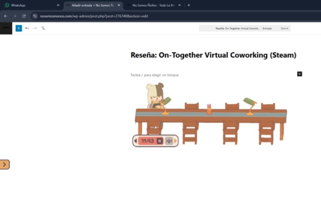 Reseña: On-Together, Virtual Coworking (Steam) 3