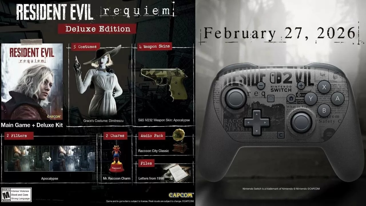 Resident Evil Requiem: Confirma su llegada a Nintendo Switch 2 con varias cosas 1 resident evil requiem