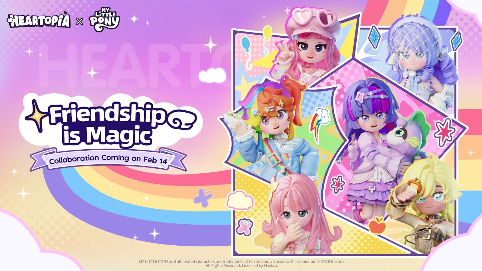 Heartopia se une a My Little Pony llega en una colaboración mágica 1 Heartopia