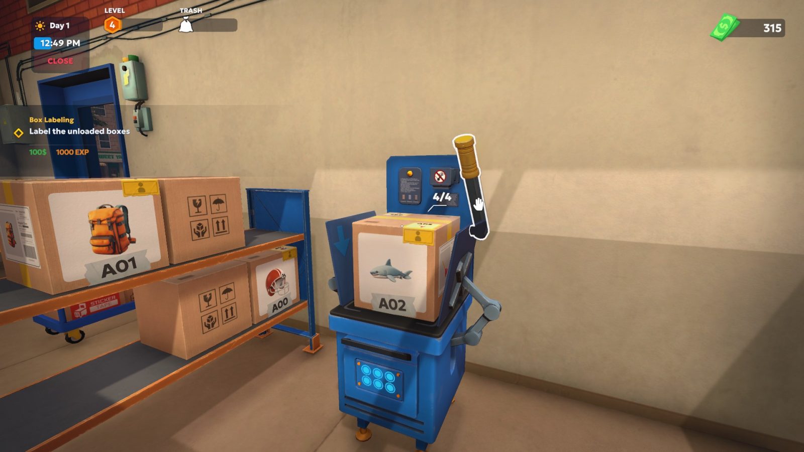 Shipping Store Simulator 2037,