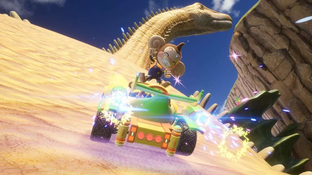 Sonic Racing CrossWorlds: Recibe contenido gratuito de Super Monkey Ball