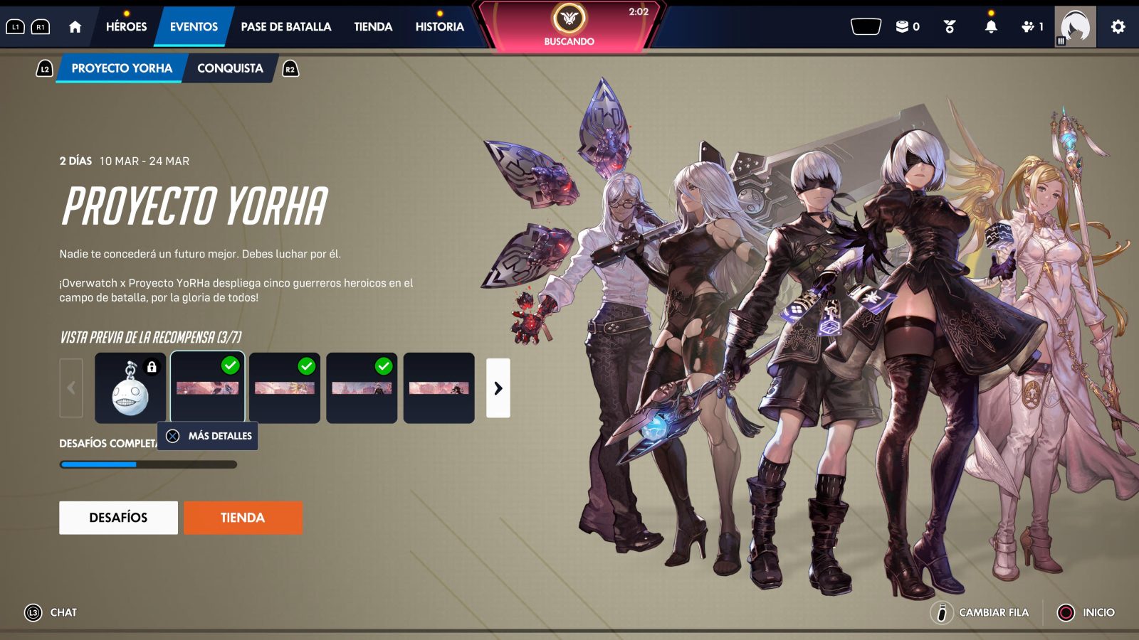 Análisis: Overwatch x Project YoRHa 2