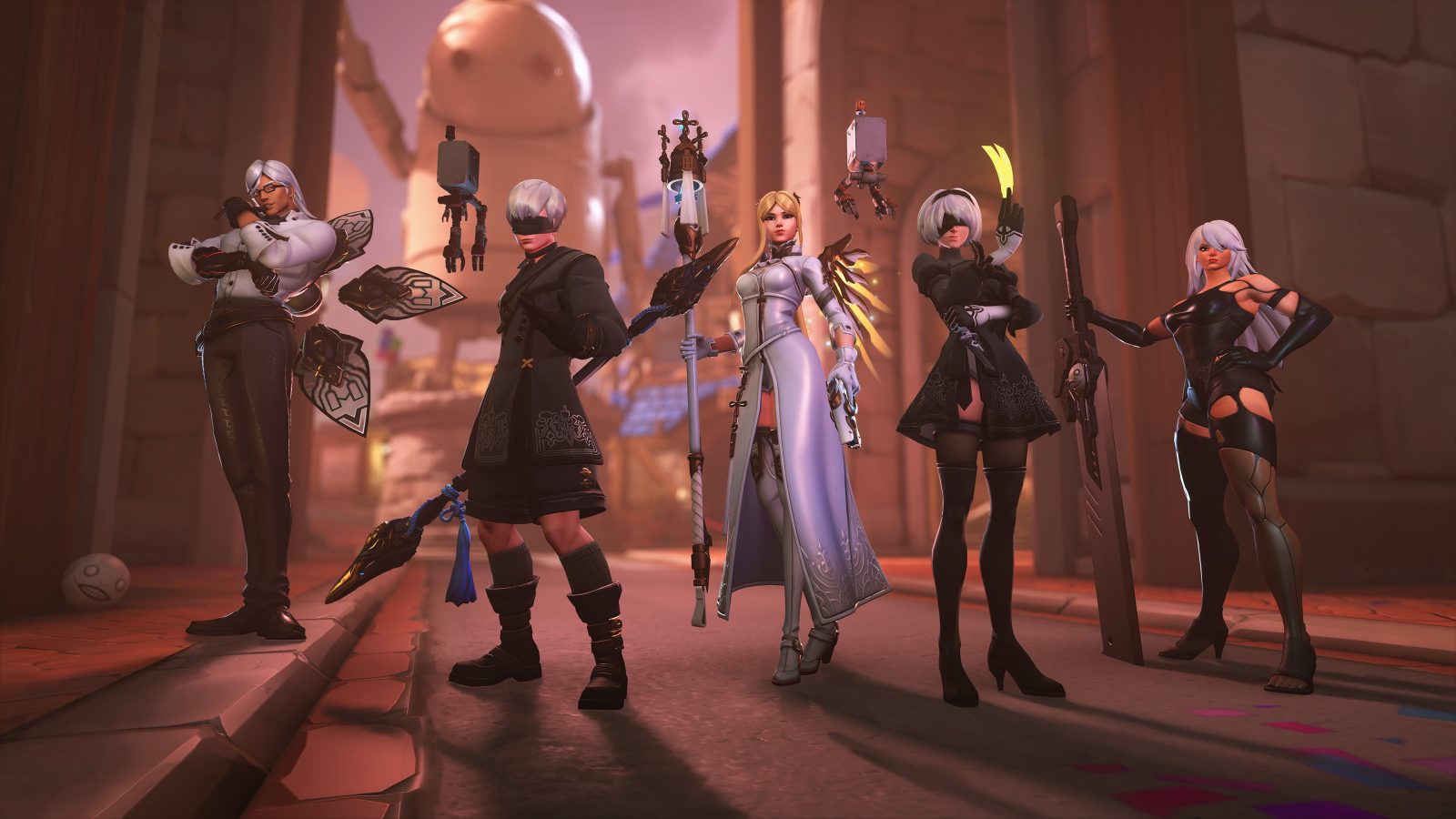 Análisis: Overwatch x Project YoRHa 4