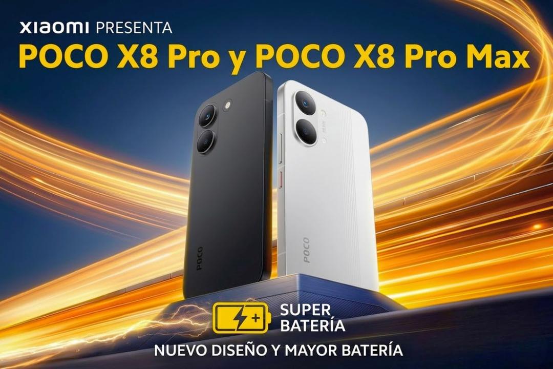 Xiaomi presenta su nueva serie POCO X8 Pro 6
