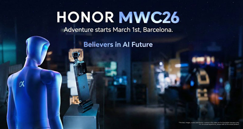 HONOR presentó su visión del futuro de la IA en MWC Barcelona 2026