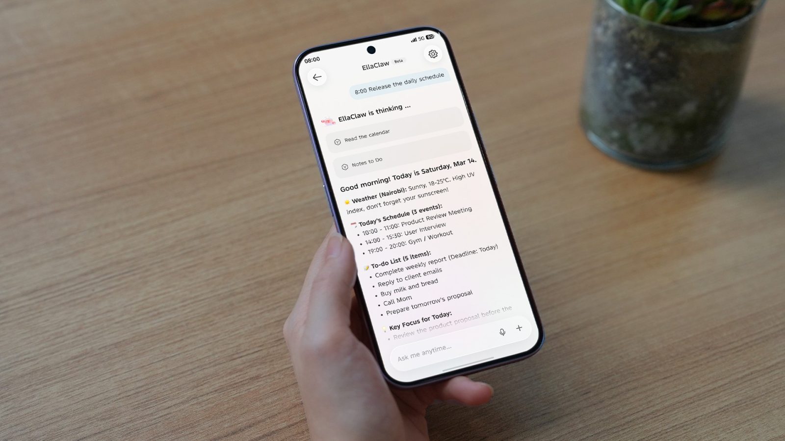 TECNO lanza EllaClaw Beta, el primer agente móvil de IA impulsado por OpenClaw 2