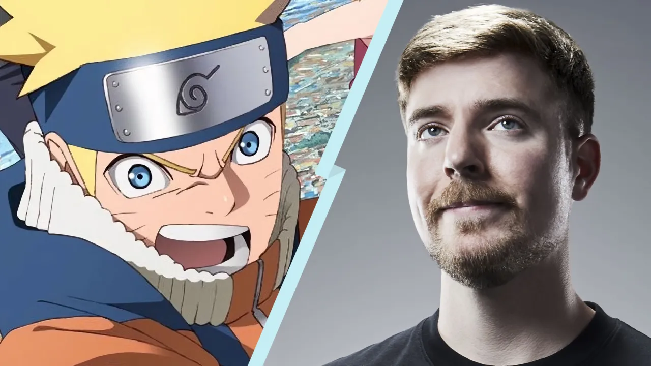 MrBeast, Naruto