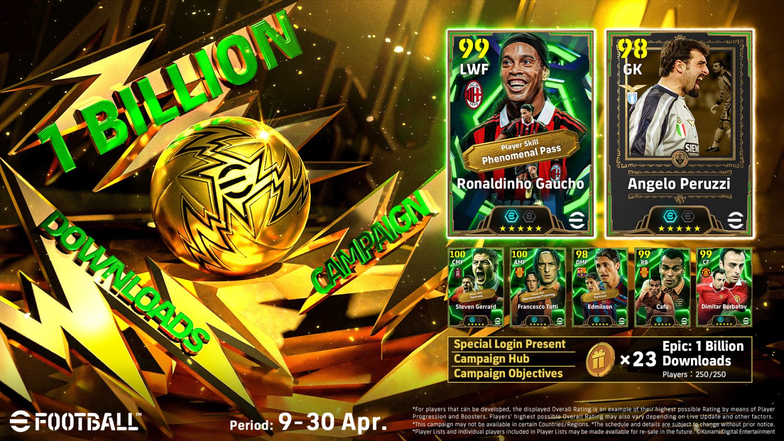 efootball 2026 leyendas 1 billion