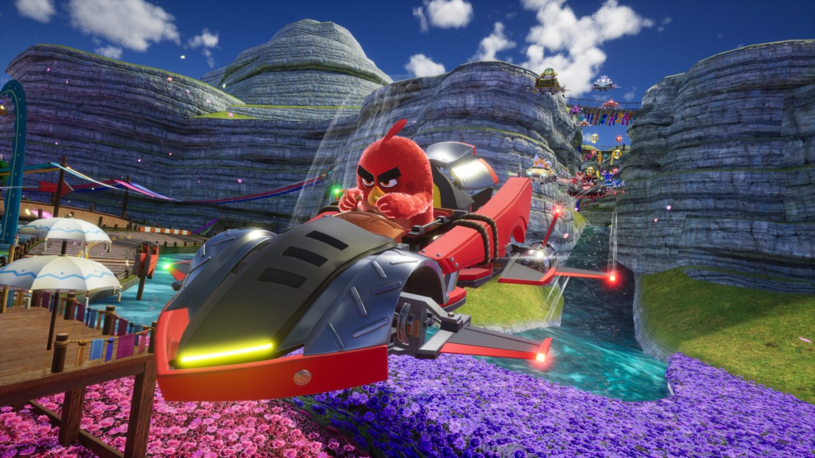 Sonic Racing: CrossWorlds "Red" de Angry Birds invade sus pistas 2 Sonic Racing