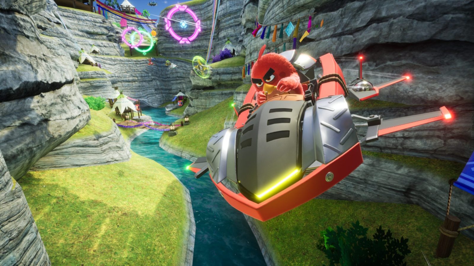Sonic Racing: CrossWorlds «Red» de Angry Birds invade sus pistas