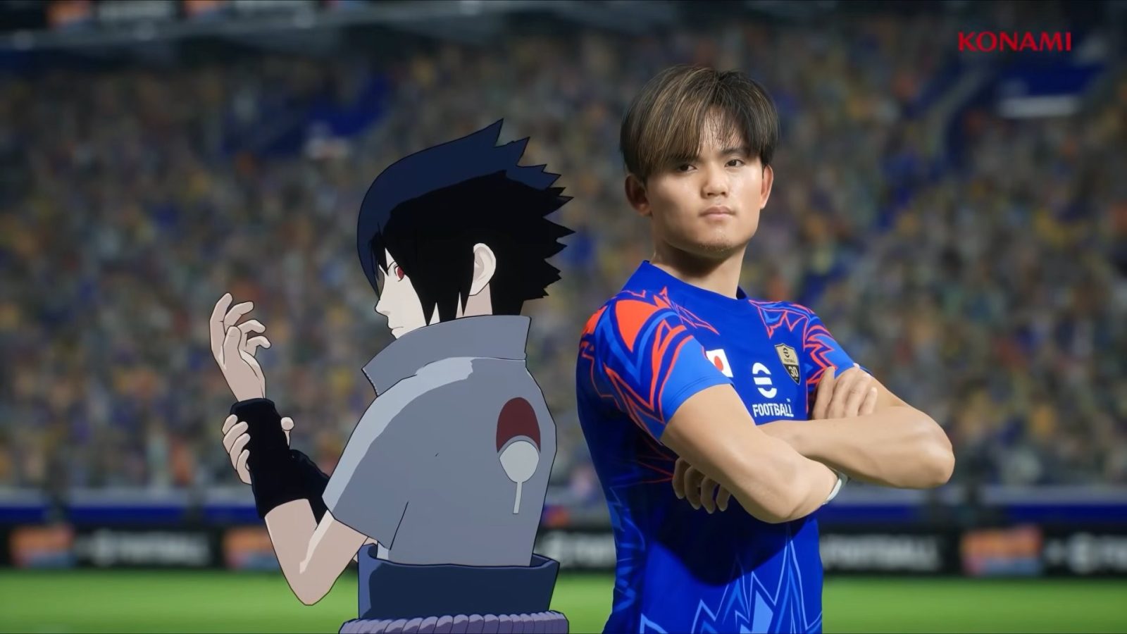 Naruto anuncia crossover con eFootball 1
