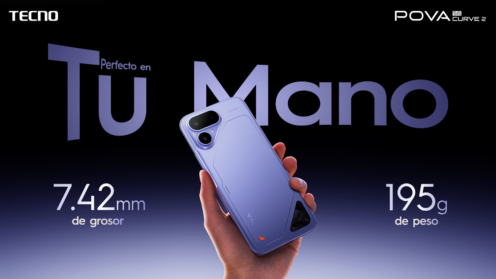 TECNO lanza el POVA Curve 2 5G 2