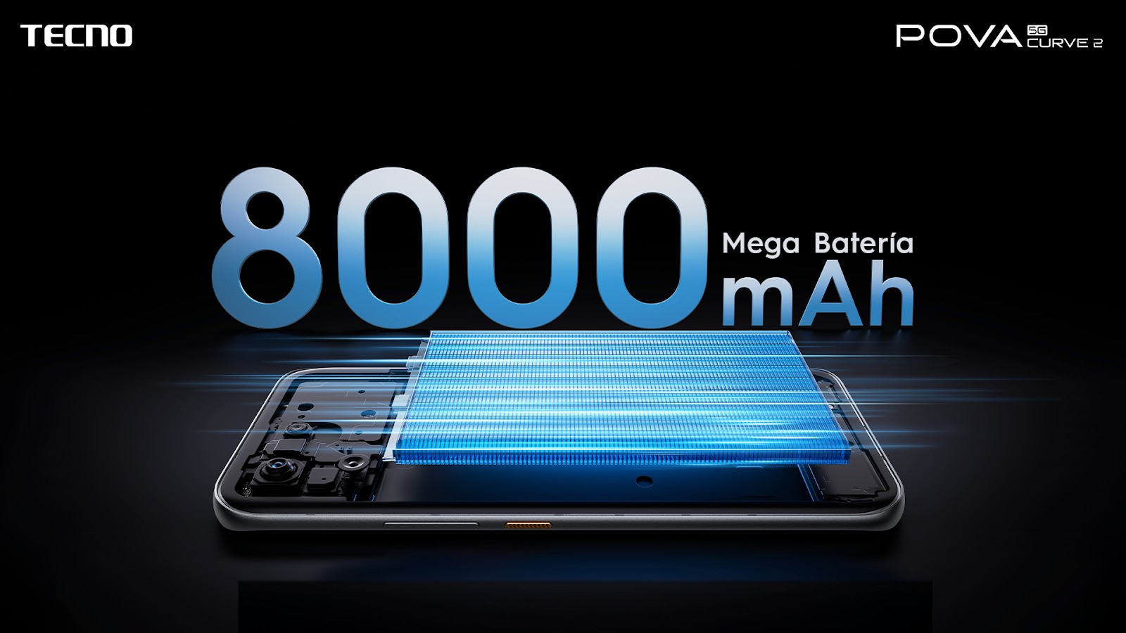 TECNO lanza el POVA Curve 2 5G 3
