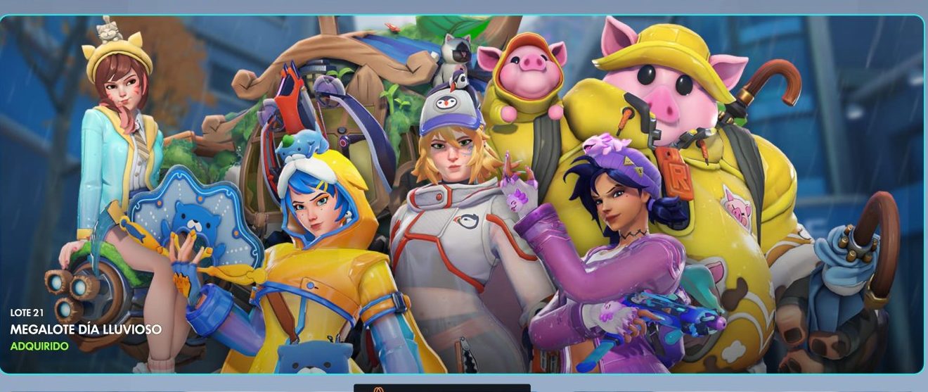 Analisis: Overwatch-Mega Pack Día lluvioso