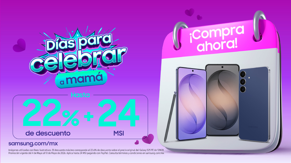 Samsung listo para celebrar a mamá 1