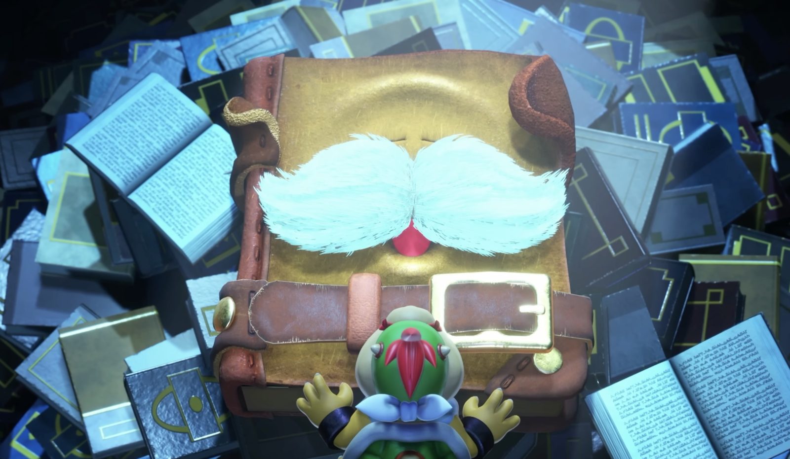 Yoshi and the Mysterious Book revela cinemática 1 Yoshi