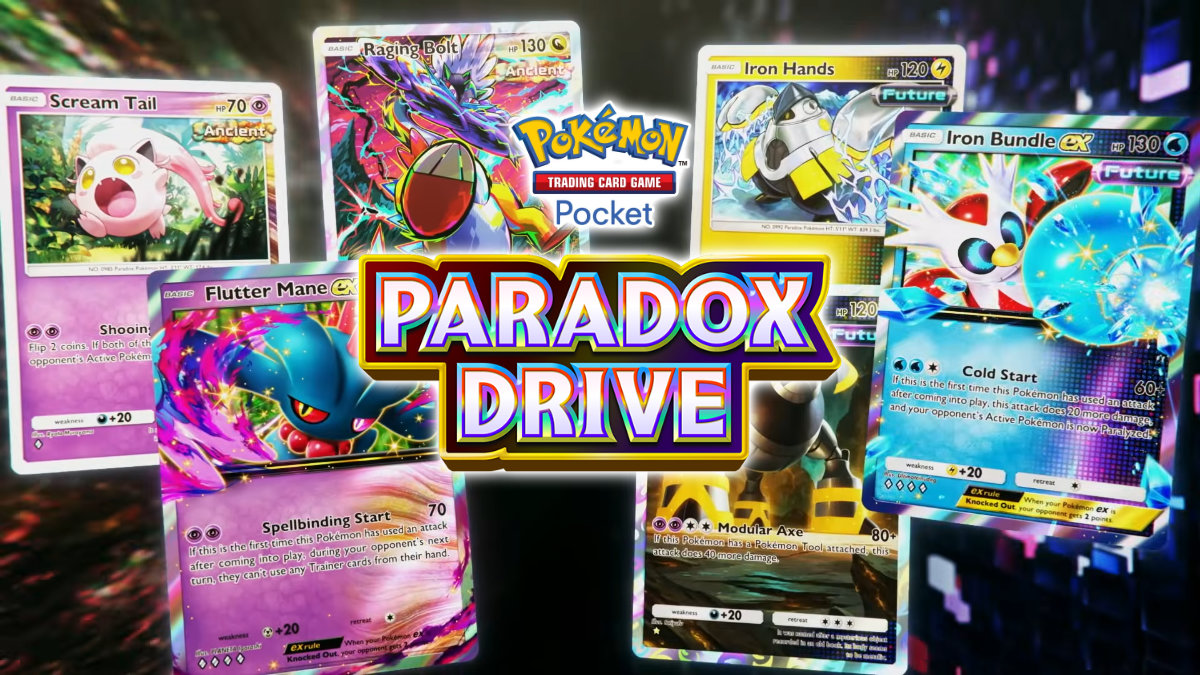 Pokémon TCG Pocket anuncia su próxima expansión, Paradox Drive 3 Pokemon Trading Card Game Pocket expansion ‘Paradox Drive