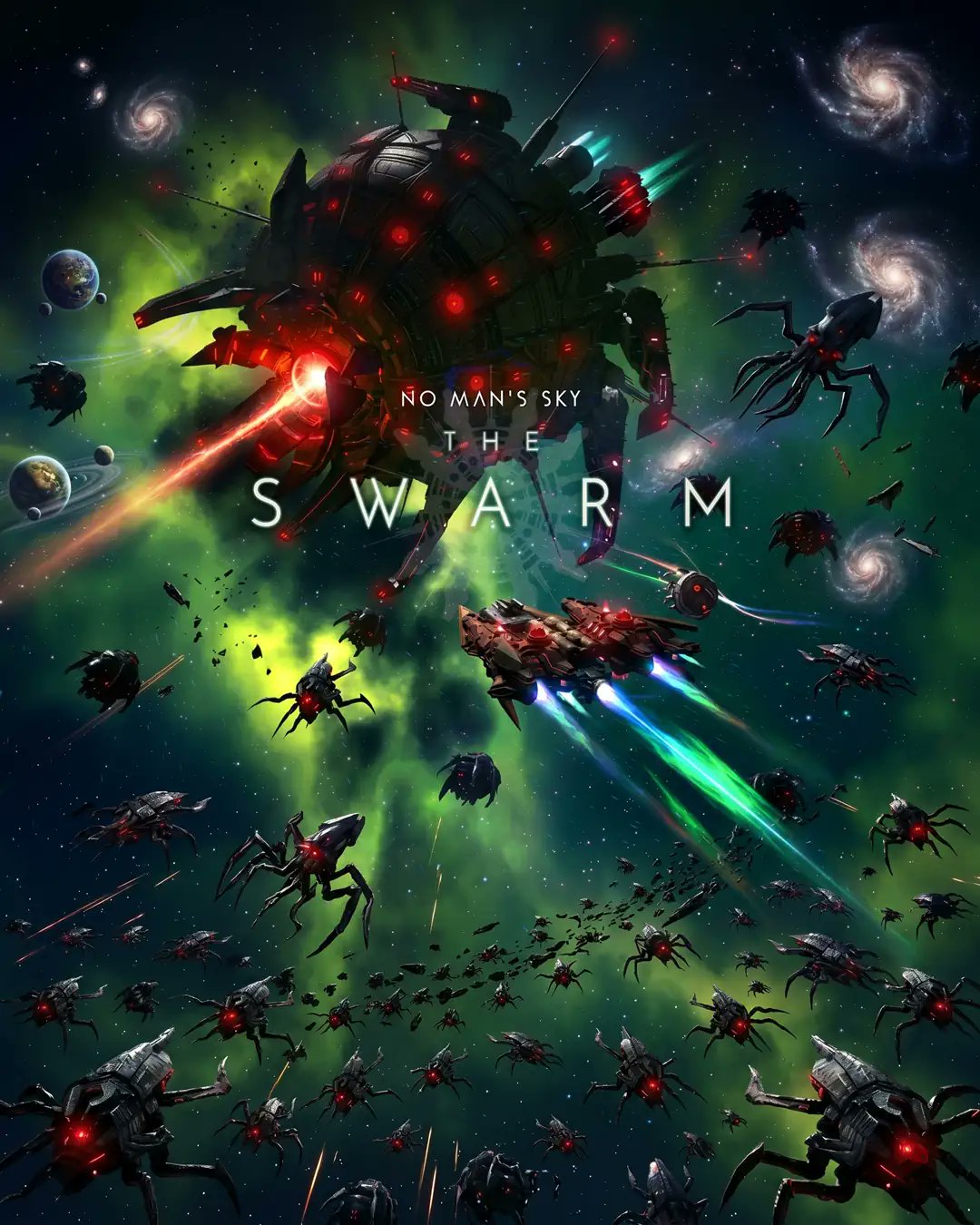 La próxima gran actualización de No Man's Sky ya está disponible 1 No Man's Sky. The Swarm