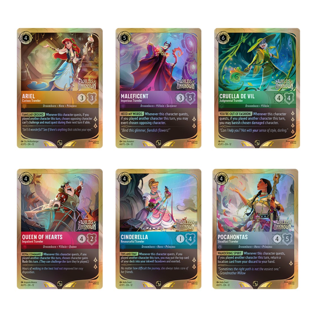 Disney Lorcana: Wilds Unknown Set Prerelease 4 Disney Lorcana: Wilds Unknown Set Prerelease 3