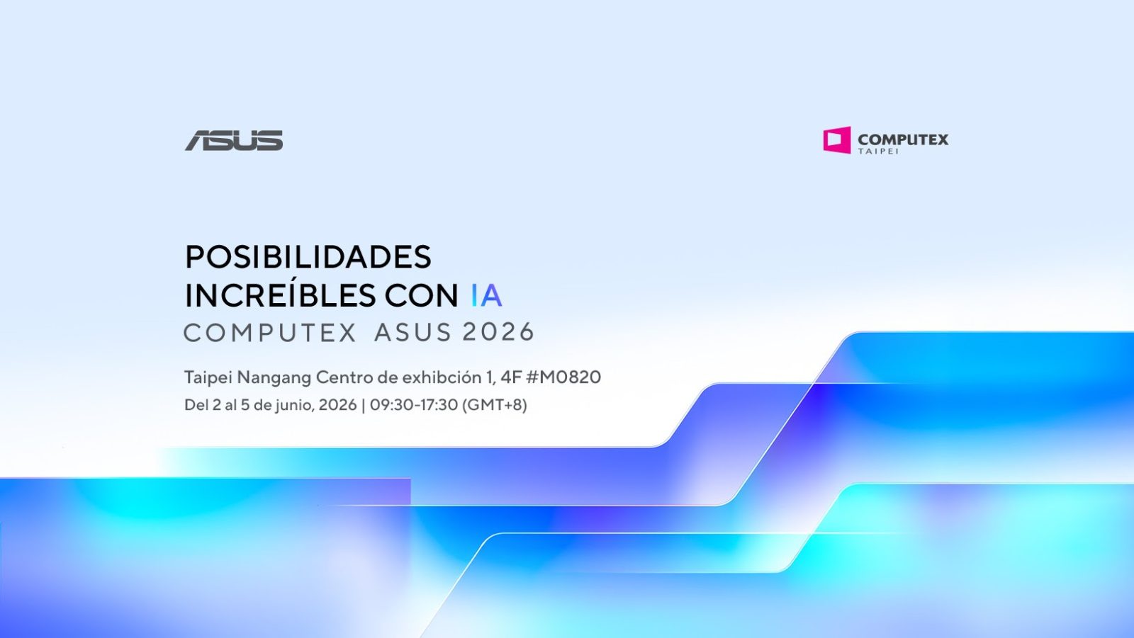 ASUS y Republic of Gamers presentarán su IA de nueva generación y 20 años de innovación en gaming en el Computex 2026 1 ASUS y Republic of Gamers presentarán su IA de nueva generación y 20 años de innovación en gaming en el Computex 2026 1