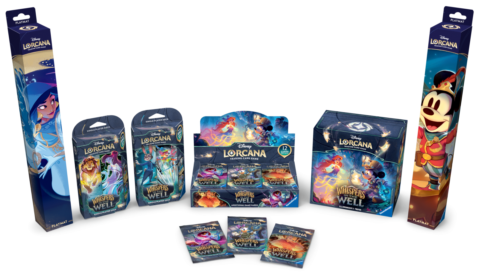 Disney Lorcana: Illumineer’s Trove de Whispers in the Well y los nuevos accesorios del set 2 Disney Lorcana: Illumineer’s Trove de Whispers in the Well y los nuevos accesorios del set 1