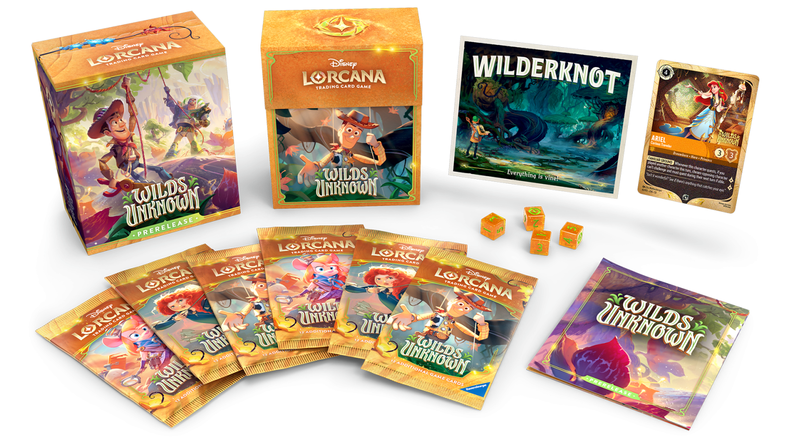 Disney Lorcana: Wilds Unknown Set Prerelease 3 Disney Lorcana Wilds Unknown