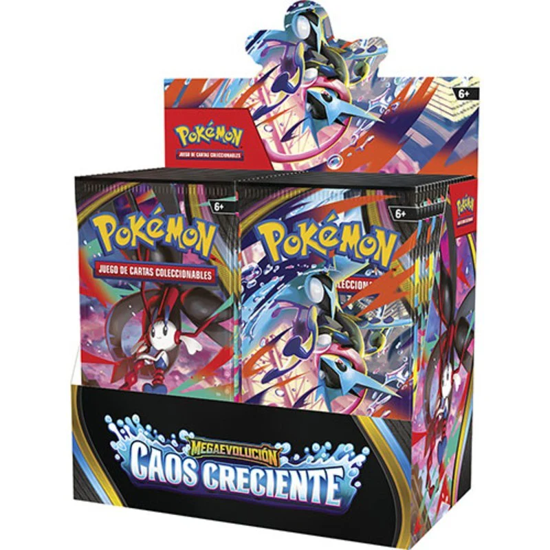 La expansión Megaevolución-Caos Creciente de JCC Pokémon ya está disponible 4 pokemon