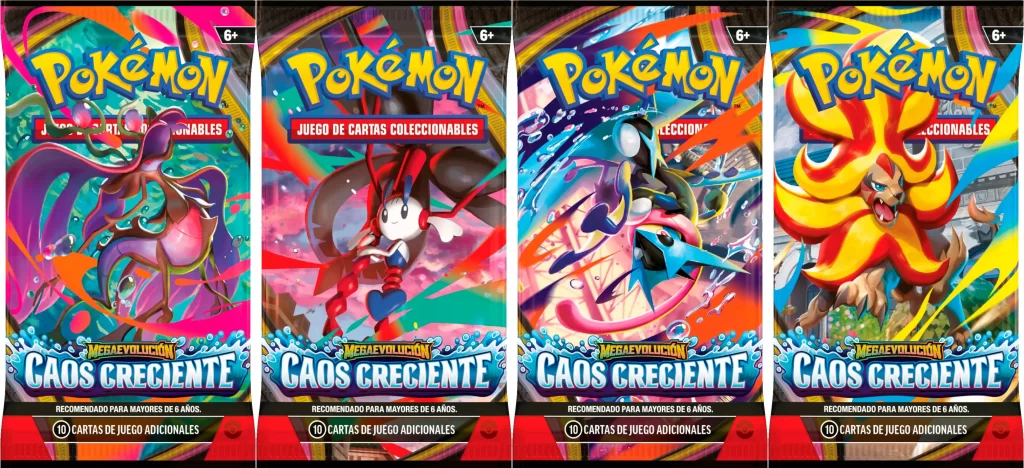 La expansión Megaevolución-Caos Creciente de JCC Pokémon ya está disponible 2 La expansión Megaevolución-Caos Creciente de JCC Pokémon ya está disponible 1