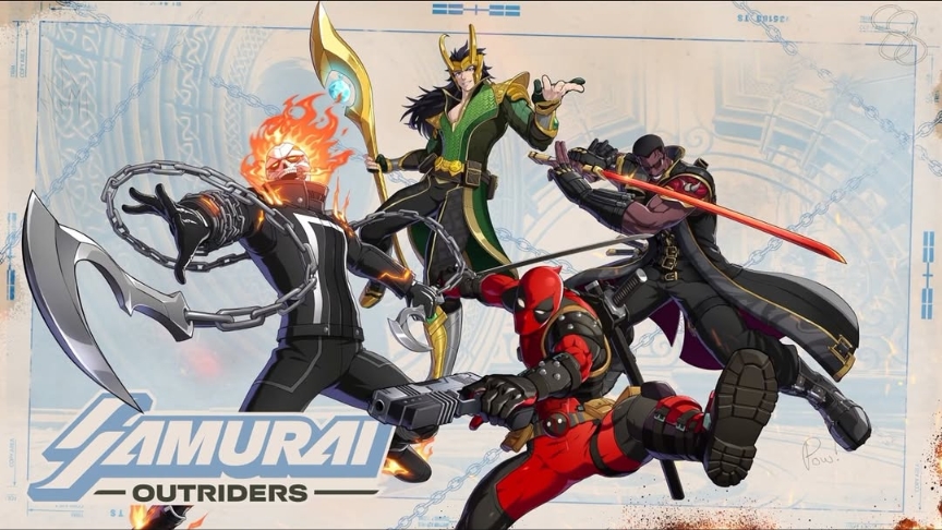 Los Samurai Outriders se presentan en Marvel Tokon: Fighting Souls