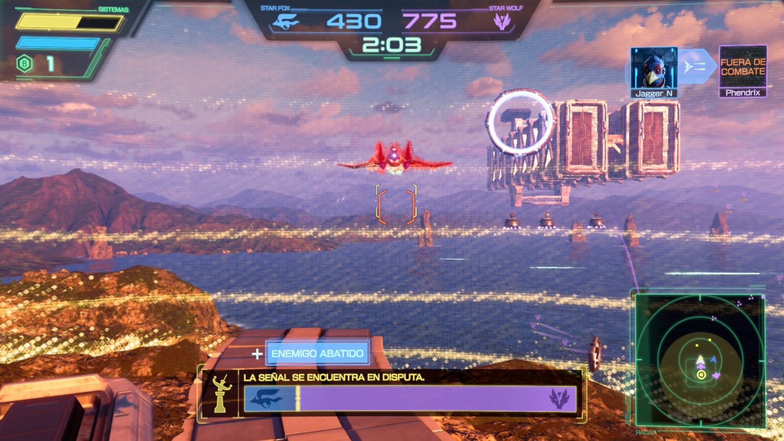 Reseña: Star Fox 4 Reseña: Star Fox 3