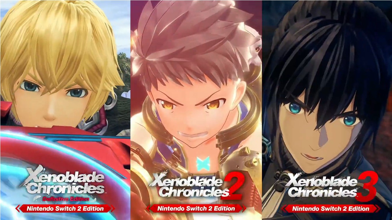 Xenoblade Chronicles 1, 2, 3