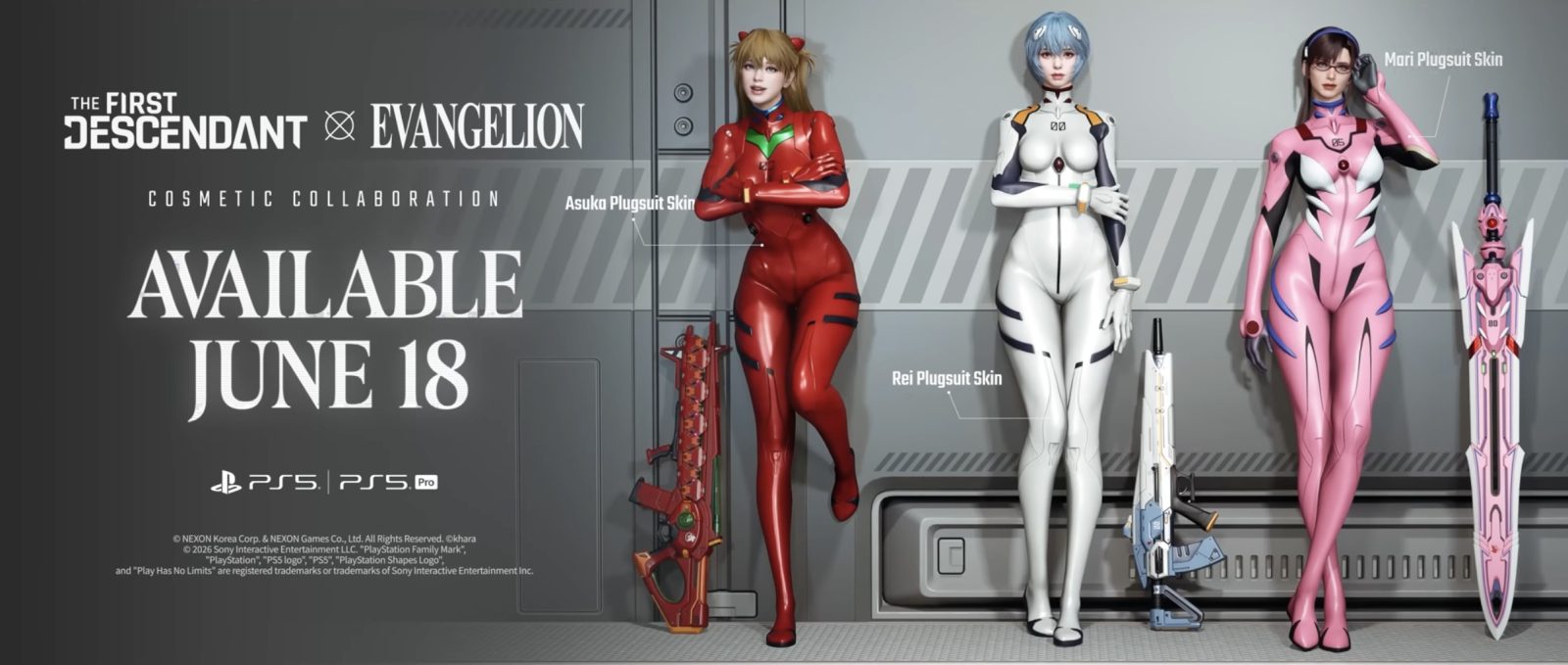 La Unidad Eva despierta! The First Descendant x Neon Genesis Evangelion anunciada 7 Neon Genesis Evangelion