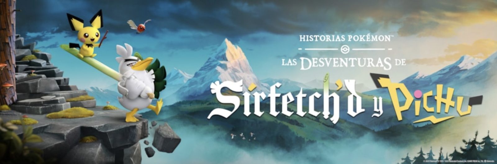 Pokémon y Aardman revelan “Las desaventuras de Sirfetch’d y Pichu”. 1 Pokémon