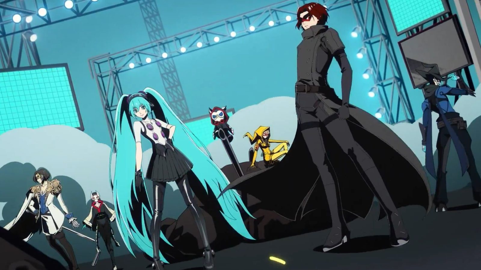 Persona 5: The Phantom X anuncia crossover con Hatsune Miku 2 Persona 5: The Phantom, Hatsune Miku