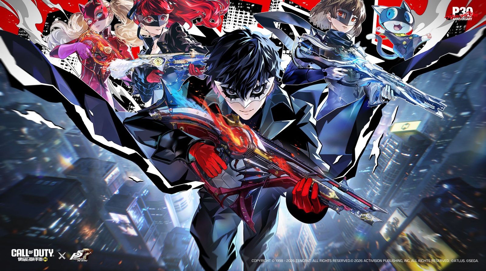 ¡Call of Duty lanza nuevo avance de su crossover con Persona 5!